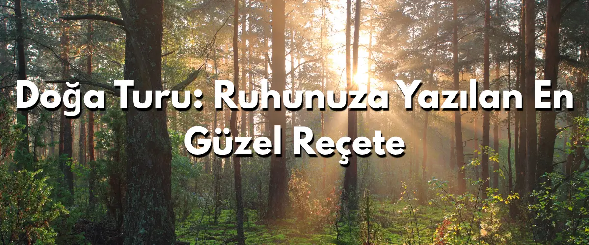 Doğa Turu: Ruhunuza Yazılan En Güzel Reçete