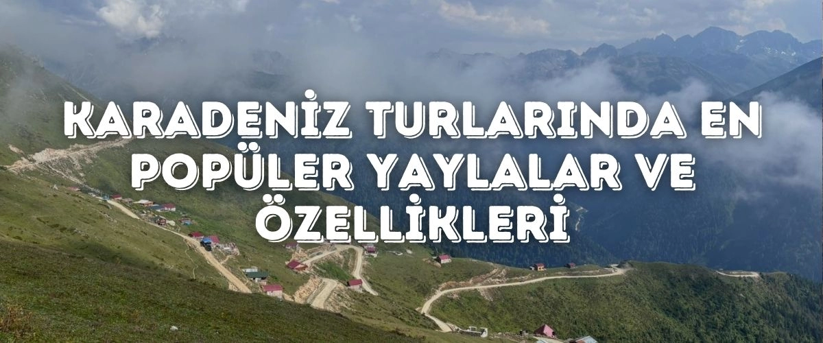 Karadeniz Turlarında En Popüler Yaylalar ve Özellikleri