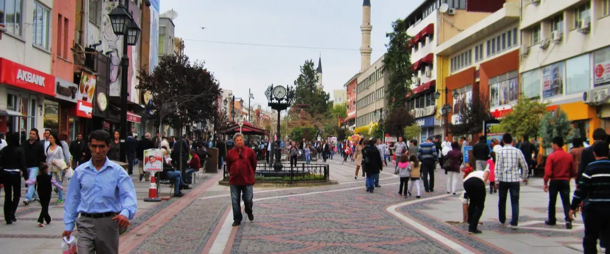 Edirne Saraçlar Caddesi