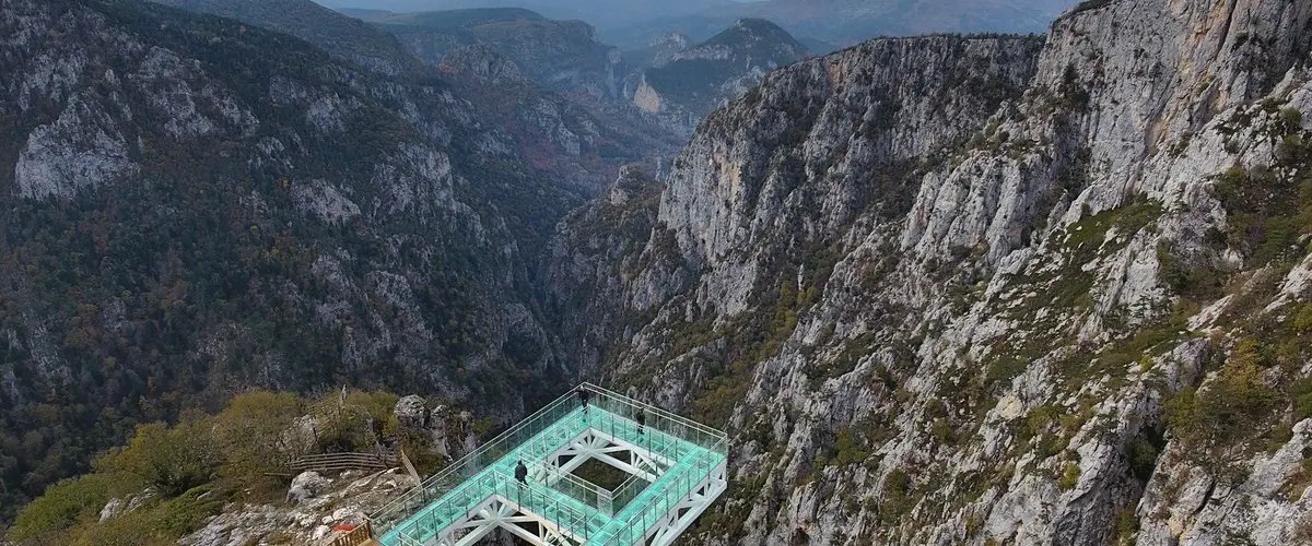 Çatak Kanyonu cam teras