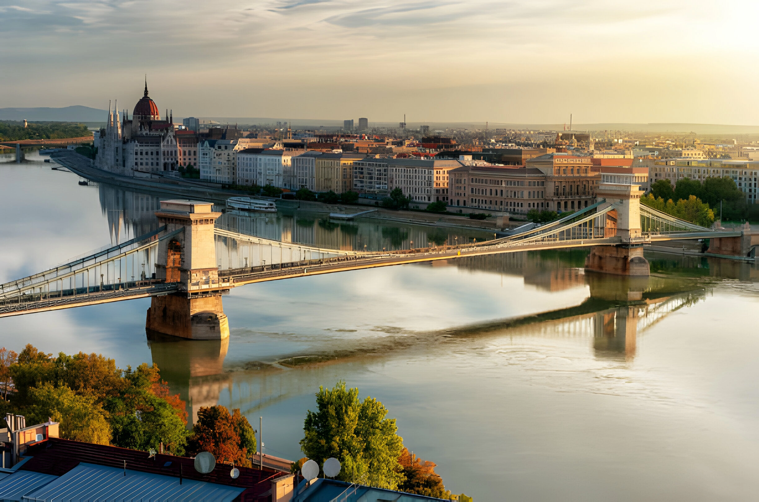 Budapeşte Zincirli Köprü