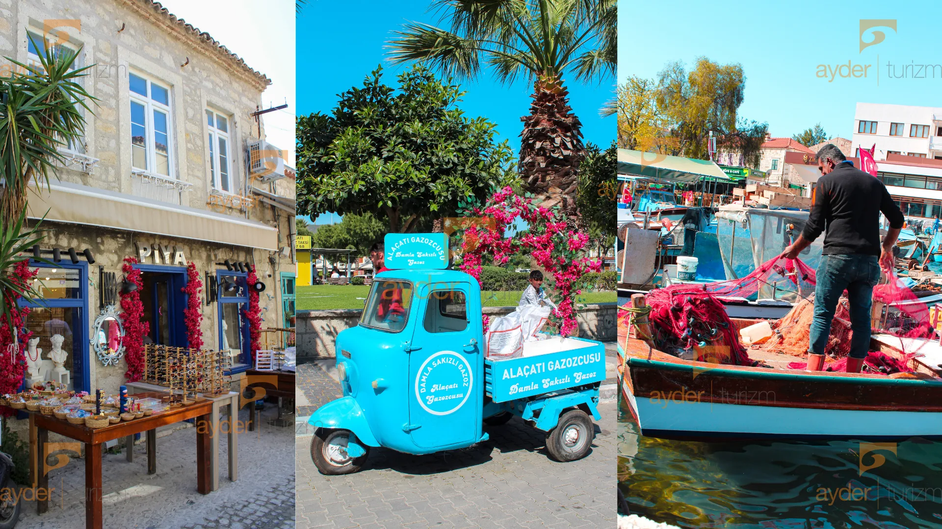 Sakız Adası Esintisi ile İzmir - Şirince - Çeşme - Alaçatı - Urla - Eski Foça Turu